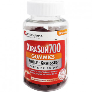 FORTE PHARMA - XtraSlim 700 - 60 gummies red fruit flavor