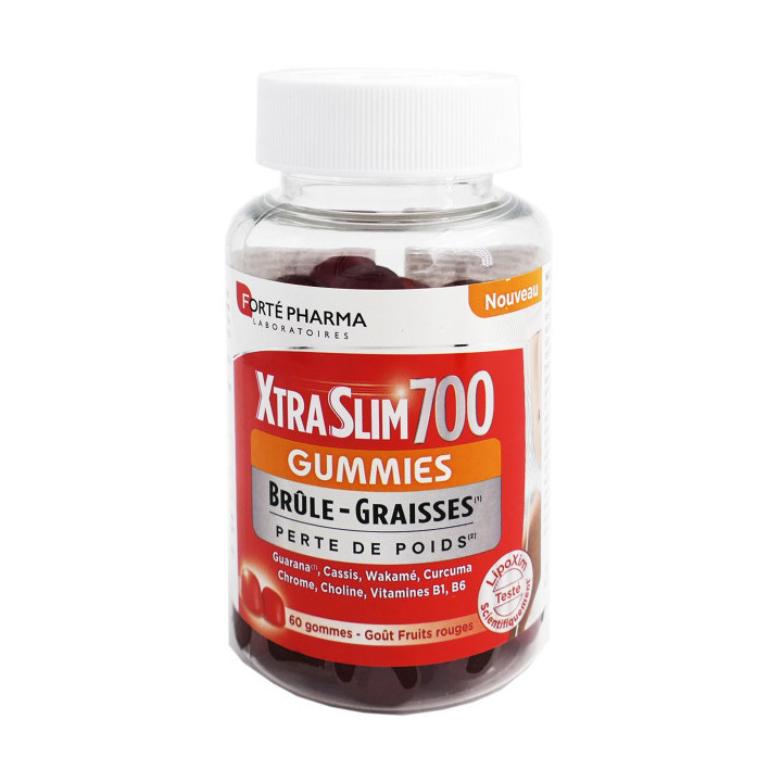 FORTE PHARMA - XtraSlim 700 - 60 gummies red fruit flavor