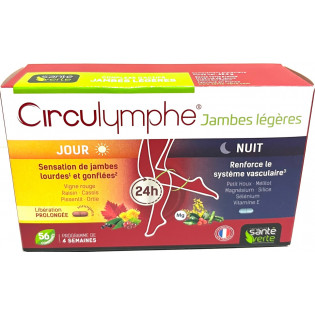 CIRCULYMPHE Light Legs - Green Health 56 tablets