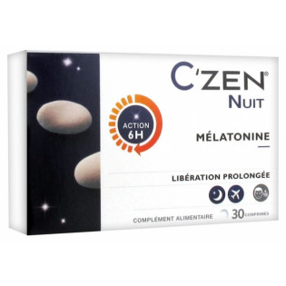 C'Zen Night Melatonin Extended Release - 30 tablets