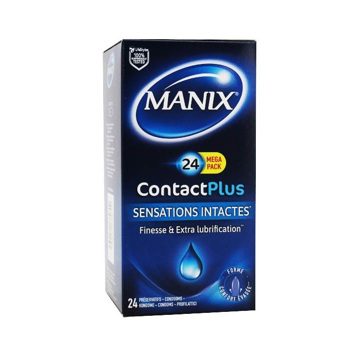 Manix Contact Box of 24 Condoms