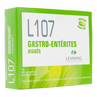 L107 Lehning Acute Gatroenteritis - 40 orodispersible tablets