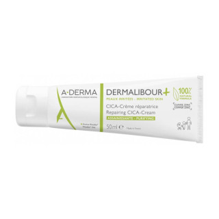A-Derma Dermalibour + Cica-Crème Réparatrice 50 ml peau irritée