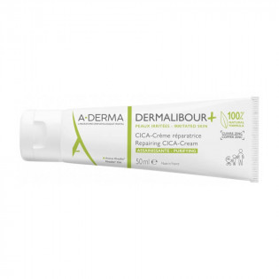 A-Derma Dermalibour + Cica-Crème Réparatrice 50 ml peau irritée