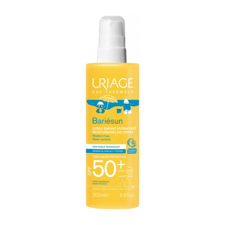 Uriage Bariésun Spray Child Sun Moisturizer Very High Protection SPF50+ 200 ml