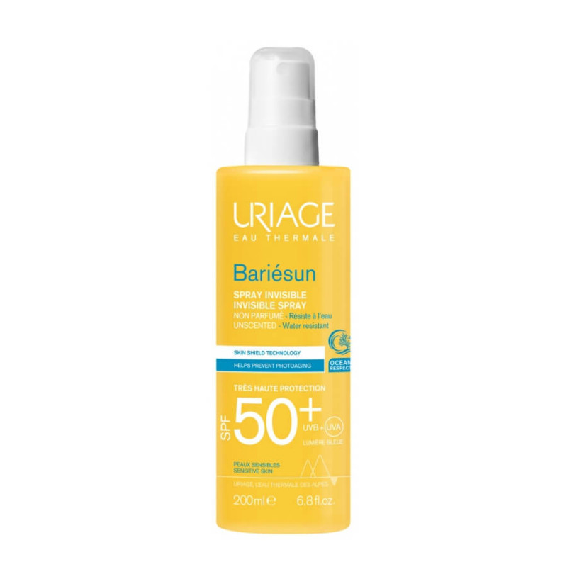Uriage Bariésun Spray solaire Invisible Très Haute Protection SPF50+ 200 ml