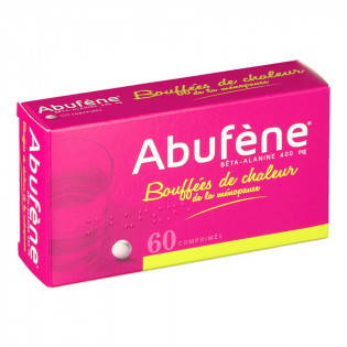 Abufène 400mg - boîte de 60 comprimés bouffées de chaleur de la ménopause