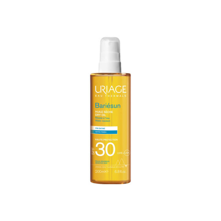 Uriage Bariésun Dry Oil Body and Hair SPF 30+ 200 ml