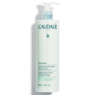 Caudalie Vinoclean Lait Démaquillant. Flacon pompe 400ml