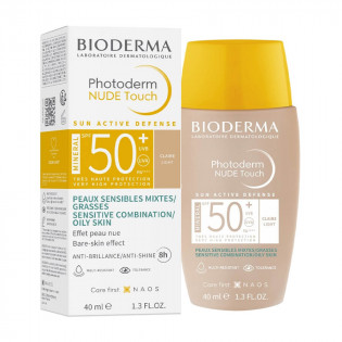 Bioderma Photoderm Nude Touch Minéral SPF50+ Teinte Claire 40ml