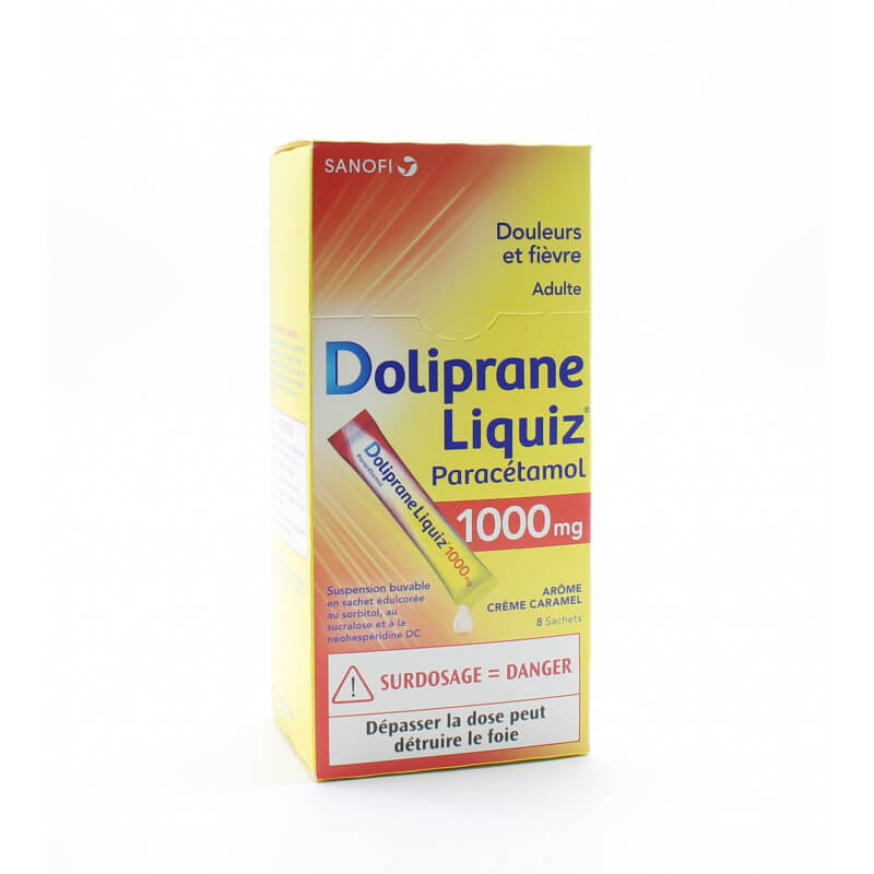 Doliprane 1000 gélules - Paracétamol - Douleur et fièvre