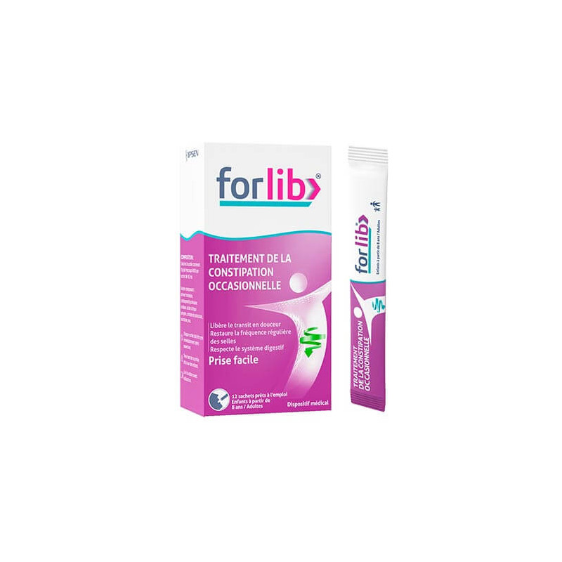 Forlib constipation occasionnelle 12 sticks