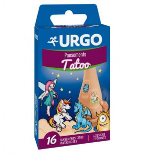 Urgo Pansements Tatoo enfants 14 unités