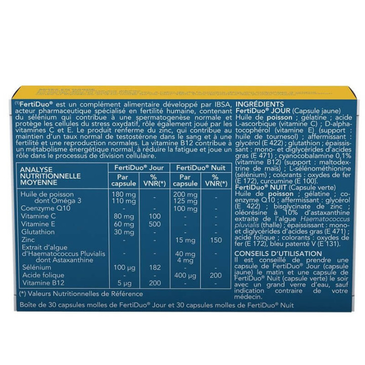 FertiDuo 60 Capsules Sperm Quality Maintenance