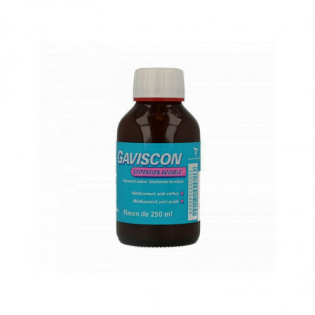 Gaviscon suspension buvable flacon 250 ml brûlures d'estomac remontés gastriques