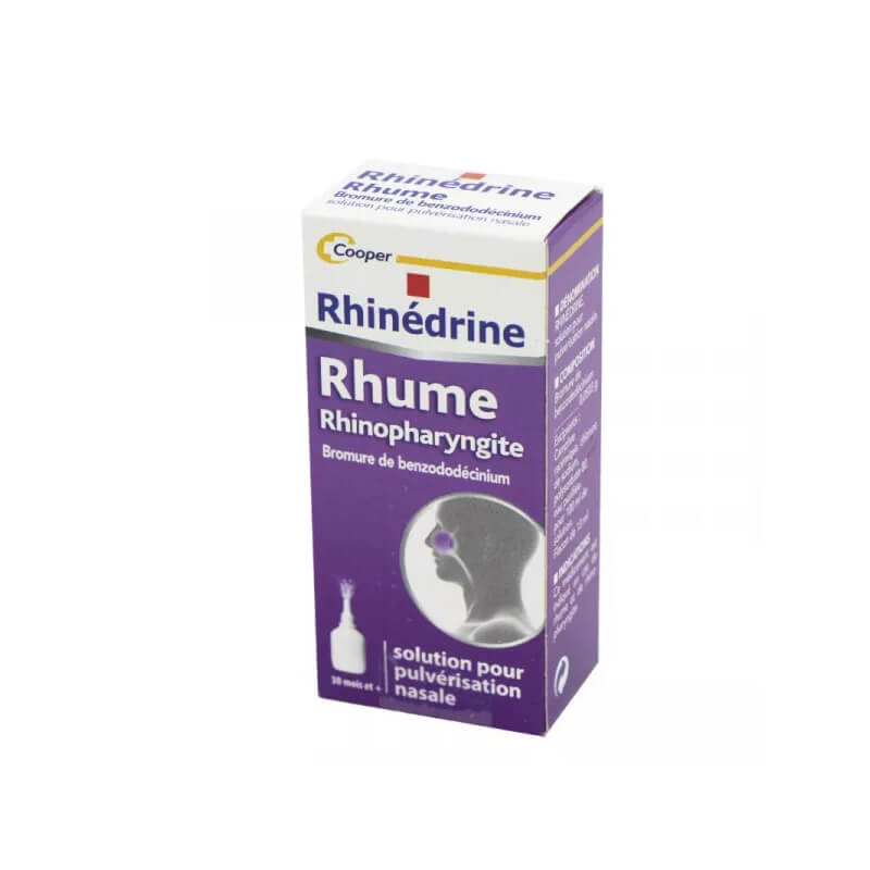 Rhinédrine rhume et rhinopharyngite pulvérisations nasales flacon 13 ml