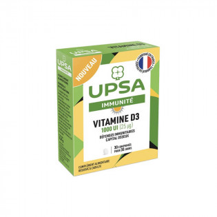 UPSA immunité Vitamine D3 1000 UI 30 comprimés