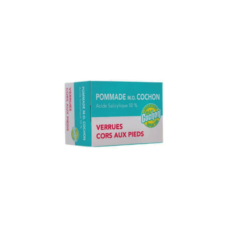 Pommade COCHON verrues cors aux pieds pot 10 gr