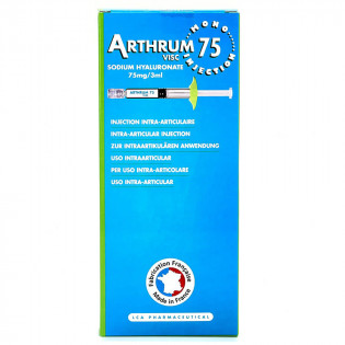 Arthrum 75mg/3ml solution injectable 1 seringue