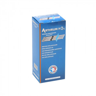 Arthrum H 2% 40mg/2ml solution injectable 3 seringues arthrose du genou