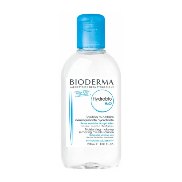 Bioderma Hydrabio H2O Micellar Make-up Remover Solution 250 ml