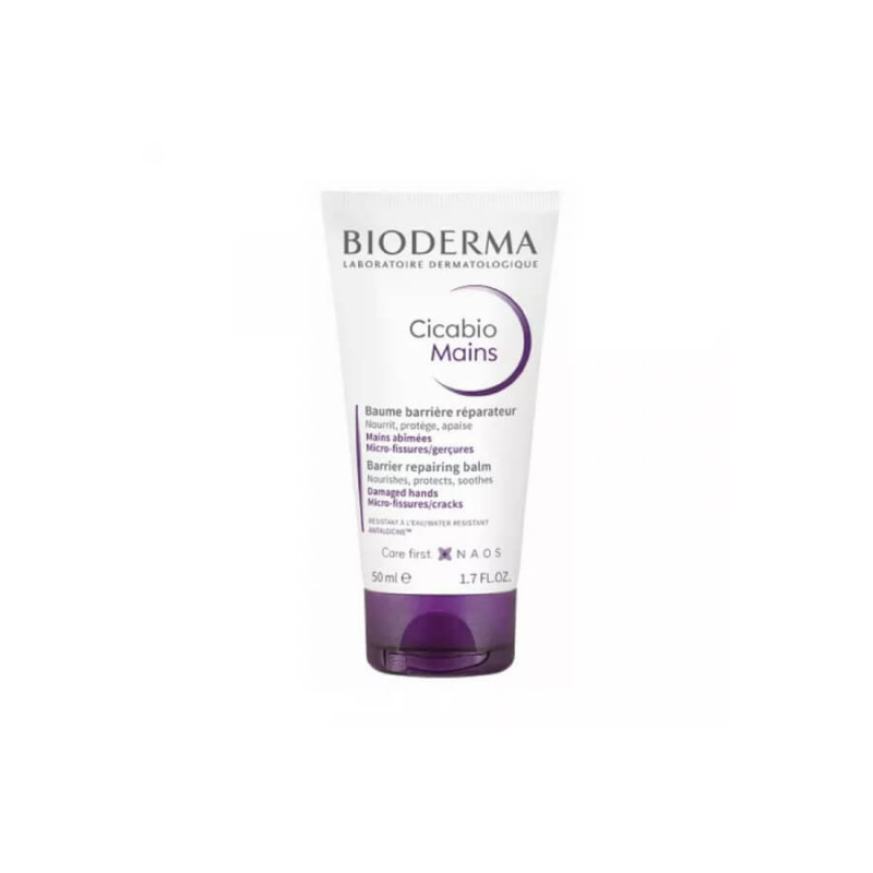 Bioderma Cicabio Mains Baume Barrière Réparateur 50 ml