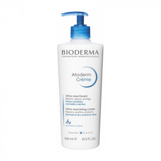 Bioderma Atoderm Ultra-Nourishing Cream Fragrance Free 500 ml