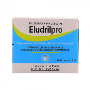 Eludril PRO Mouthwash 6 Bottles of 15 ml