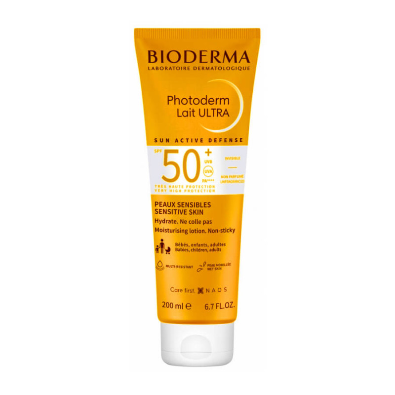 Bioderma Photoderm Lait Ultra solaire SPF 50+ 200 ml