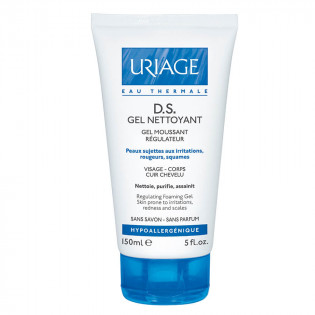 Uriage D.S Gel Nettoyant  Gel moussant régulateur 150 ml