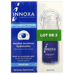 Innoxa Blue Drops Moisturizing Eye Lotion. Batch 2x10ML