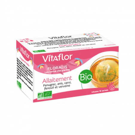 Vitaflor Allaitement Bio 18 Sachets