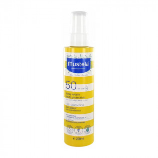 Mustela Spray Solaire Haute Protection Bébé-Enfant-Famille SPF50 200 ml