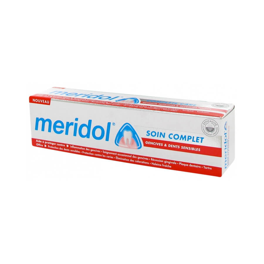 Meridol Toothpaste Ingredients Meridol Complete Care Toothpaste Gums & Sensitive Teeth 75 ml