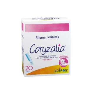 Boiron Coryzalia solution buvable 20 unidoses