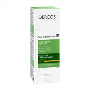 Vichy Dercos Anti-Dandruff Treatment Shampoo for Dry Hair 200 ml