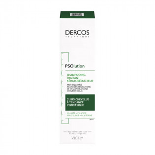 Vichy Dercos PSOlution Keratoreductive Treatment Shampoo for Psoriatic Scalps 200 ml
