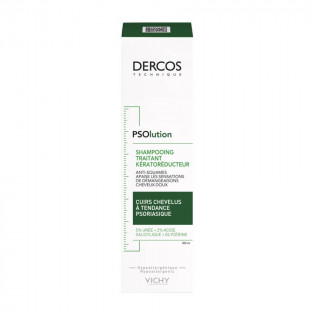 Vichy Dercos PSOlution Shampoing Traitant Kératoréducteur Cuirs Chevelus à Tendance Psoriasique 200 ml