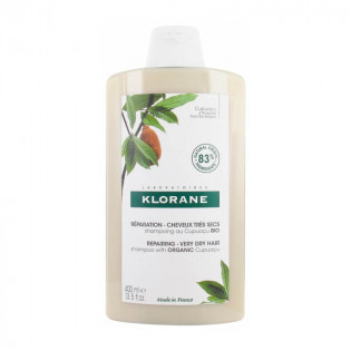 Klorane Réparation Cheveux Très Secs Shampoing au Cupuaçu Bio 400 ml