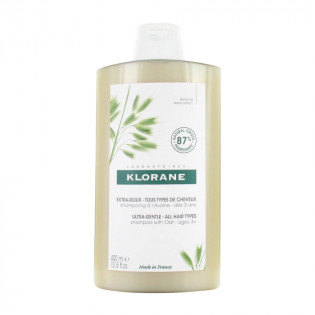 Klorane Extra-Gentle All Hair Types Oatmeal Shampoo 400 ml