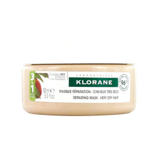 Klorane 3in1 Repair Mask for Very Dry Hair with Organic Cupuaçu Butter 150 ml