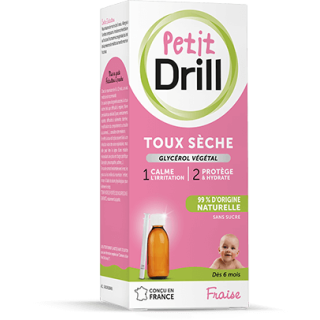 SIROP PETIT DRILL TOUX SECHE DE 6 MOIS A 6 ANS 125ML