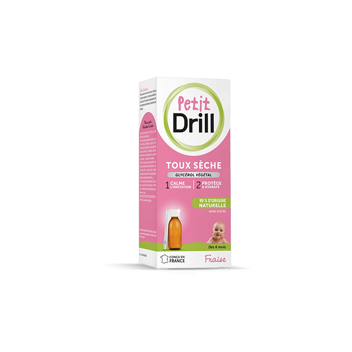 SIROP PETIT DRILL TOUX SECHE DE 6 MOIS A 6 ANS 125ML