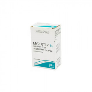 Mycoster 1% Ciclopirox olamine solution cutanée Flacon vaporisateur 30 ml