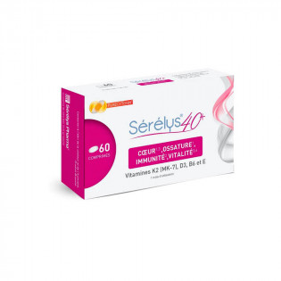 Serelys 40+ heart bone immunity vitality 60 tablets