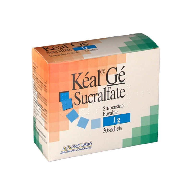 Kéal Gé Sucralfate 1 g suspension buvable 30 sachets