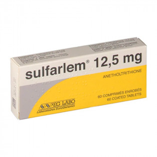 Sulfarlem 12,5 mg 60 comprimés