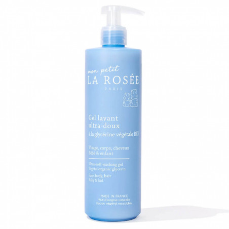 La Rosée mon petit gel lavant ultra-doux à la glycérine végétale bio 400 ml