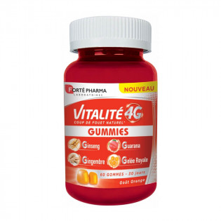 Forté Pharma Vitalité 4G 60 Gummies 3700221300992