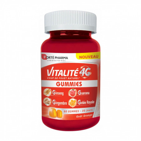 Forté Pharma Vitalité 4G 60 Gummies 3700221300992